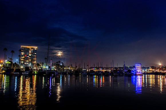 Super moon at the Harbor