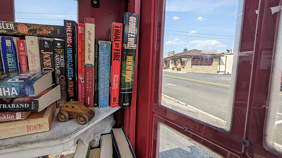 Phone Booth Library