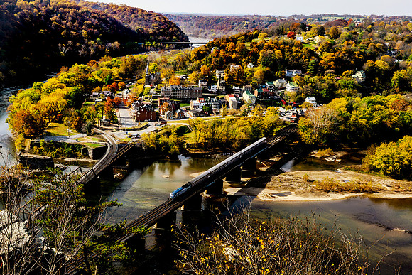 Harpers Ferry from Maryland Heights-1