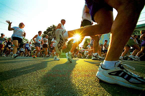 Leesburg 10k start